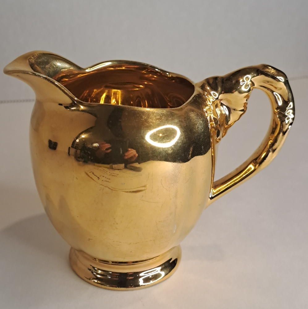 Vintage Gold Creamer, Royal Winton England